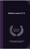 Bulletin, Issues 70-71