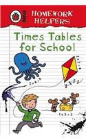 Ladybird Homework Helpers: Times Tables for School
