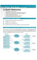 Real Writing/Real Essays: A Quick Reference