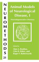 Animal Models of Neurological Disease, I