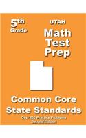 Utah 5th Grade Math Test Prep: Common Core Learning Standards(English)