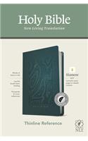 NLT Thinline Reference Bible, Filament Edition, Teal