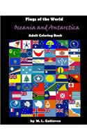 Flags of the World Series (Oceania and Antartica), adult coloring book: (5 Flags of the World)