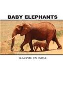 Baby Elephants Weekly Planner 2017