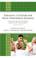 Creating a Culture for High-Performing Schools