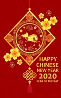 Happy Chinese New Year 2020 Year Of The Rat