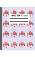 Wide Ruled Composition Notebook