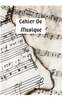 Cahier de musique