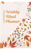 Weekly meal planner: Meal Planning & Grocery List Menu- Food Planners Prep Book Eat Records- Perfect for to Do Lists, Meal Planning, Weekly Diet Prep (120 pages, 6 x9 ''