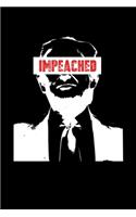 Impeached: Journal / Notebook / Diary Gift - 6"x9" - 120 pages - White Lined Paper - Matte Cover