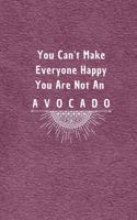 You Can't Make Everyone Happy You Are Not An Avocado