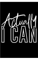 Actually I can