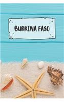 Burkina Faso: Ruled Travel Diary Notebook or Journey Journal - Lined Trip Pocketbook for Men and Women with Lines
