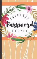 Password Keeper: Internet Password Username Protection and Log Book Organizer with Alphabet Tabs - Modern Journal with Calligraphy Hand Lettering Design for Email Ad