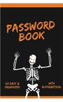 Halloween Password Book