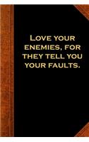 2020 Weekly Planner Ben Franklin Quote Love Enemies Vintage Style 134 Pages: 2020 Planners Calendars Organizers Datebooks Appointment Books Agendas