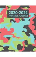 2020-2024 Monthly Planner