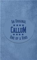 Callum: Personalized Writing Journal for Men