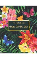 Daily To Do List Notebook