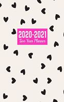 2020-2021 Two Year Planner: Nifty Jan 1, 2020 to Dec 31, 2021 - Weekly & Monthly Planner Calendar and Schedule Organizer - Art Cover 00023187