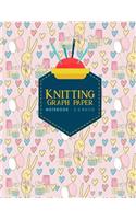 Knitting Graph Paper Notebook - 2: 3 Ratio: Knitters Graph Paper, Knitters Notebook, Blank Knitting Pattern Books, Cute Birthday Cover(28 Knitting Graph Paper Notebooks)