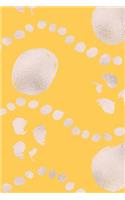 Cute Pattern Rose Gold Sketchbook 7: Yellow: 240 Pages Sketchbook: Sketchbook 6 x 9(4 Cute Pattern Rose Gold Series 7)