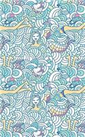 Mermaid Bullet Journal: Cute, Small, Dotted Bullet Journal or Notebook, 5x8, White Paper(Dots Journal)