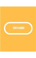 2019 Planner: Weekly & Monthly Calendar Schedule Organizer Inspirational Quotes, Notes & Check Listjanuary2019 Through to December 2019 Paperback