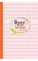 Busy Book Sermon Journal