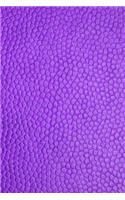 Purple Notebook Leather Style: Dot Grid Minimalist Book, Dotted Journal to Write in