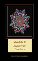 Mandala 15: Geometric Cross Stitch Pattern