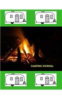 Camping Journal: Over 110 Pages with Prompts for Writing, Capture All Your Camping Memories.