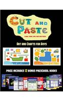 Art and Crafts for Boys (Cut and Paste Planes, Trains, Cars, Boats, and Trucks): 20 full-color kindergarten cut and paste activity sheets designed to develop visuo-perceptive skills in preschool children. The price of this book i