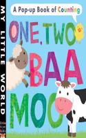 One, Two, Baa, Moo: A pop-up book of counting(My Little World)