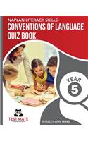 NAPLAN LITERACY SKILLS Conventions of Language Quiz Book Year 5