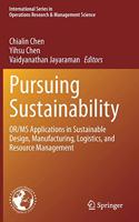 Pursuing Sustainability