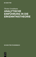 Analytische Einführung in Die Erkenntnistheorie