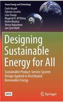 Designing Sustainable Energy for All
