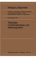 Teleologie, Funktionalanalyse Und Selbstregulation (Kybernetik)