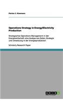 Operations Strategy in Energy/Electricity Production