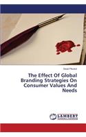 The Effect Of Global Branding Strategies On Consumer Values And Needs