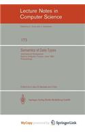 Semantics of Data Types