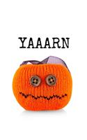 Yaaarn: Knit Journal For Halloween Knitting Patterns, Needle Point, Embroidery, Chunky Knits, Crochet & Patchwork Handmade Craft Projects - 4 x 5 Ratio & 2 