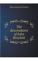 The Descendants of John Brockett