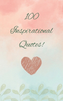 100 Inspirational Quotes