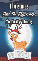 Christmas Find The Differences Activity Book