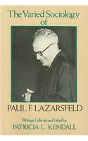 Varied Sociology of Paul F. Lazarsfeld