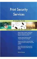 Print Security Services A Complete Guide