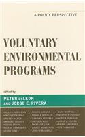 Voluntary Environmental Programs