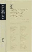 Annual Review of Ecology and Systematics